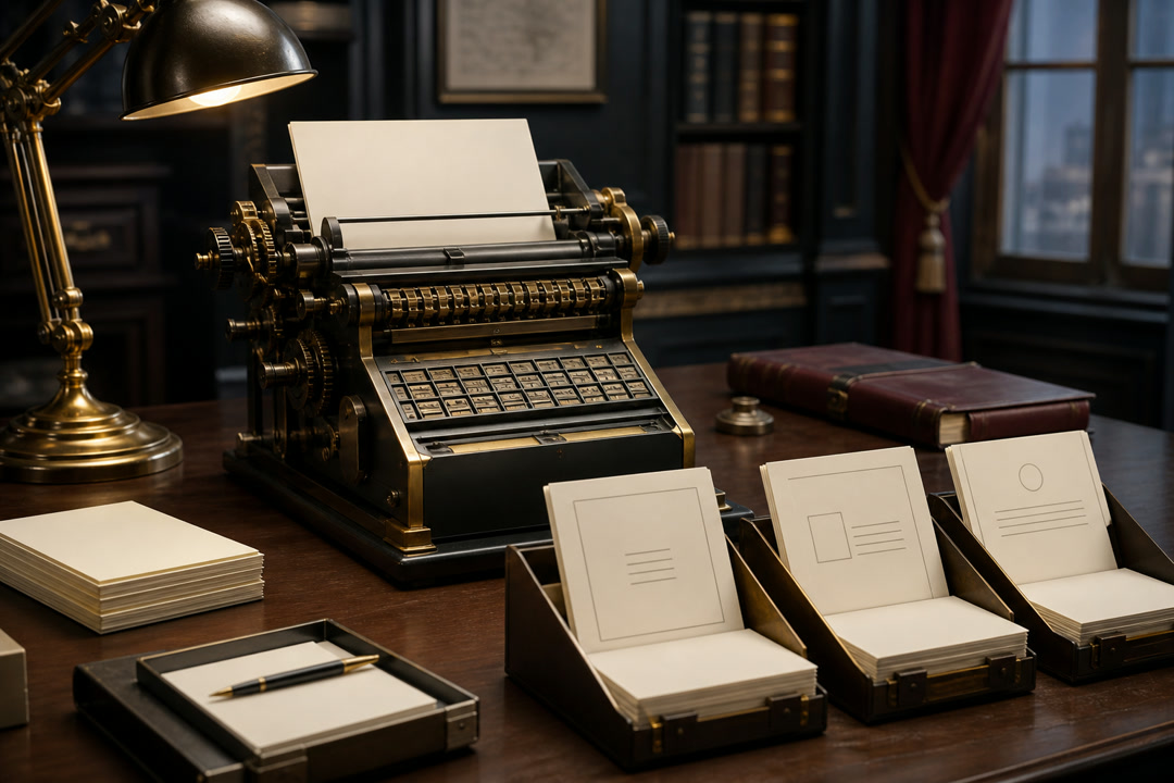 A mechanical writing instrument organizes several message formats